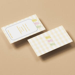 Thank You Card ( Yellow)